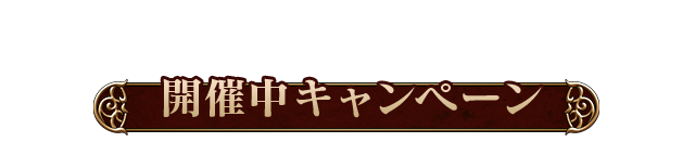 開催中キャンペーン